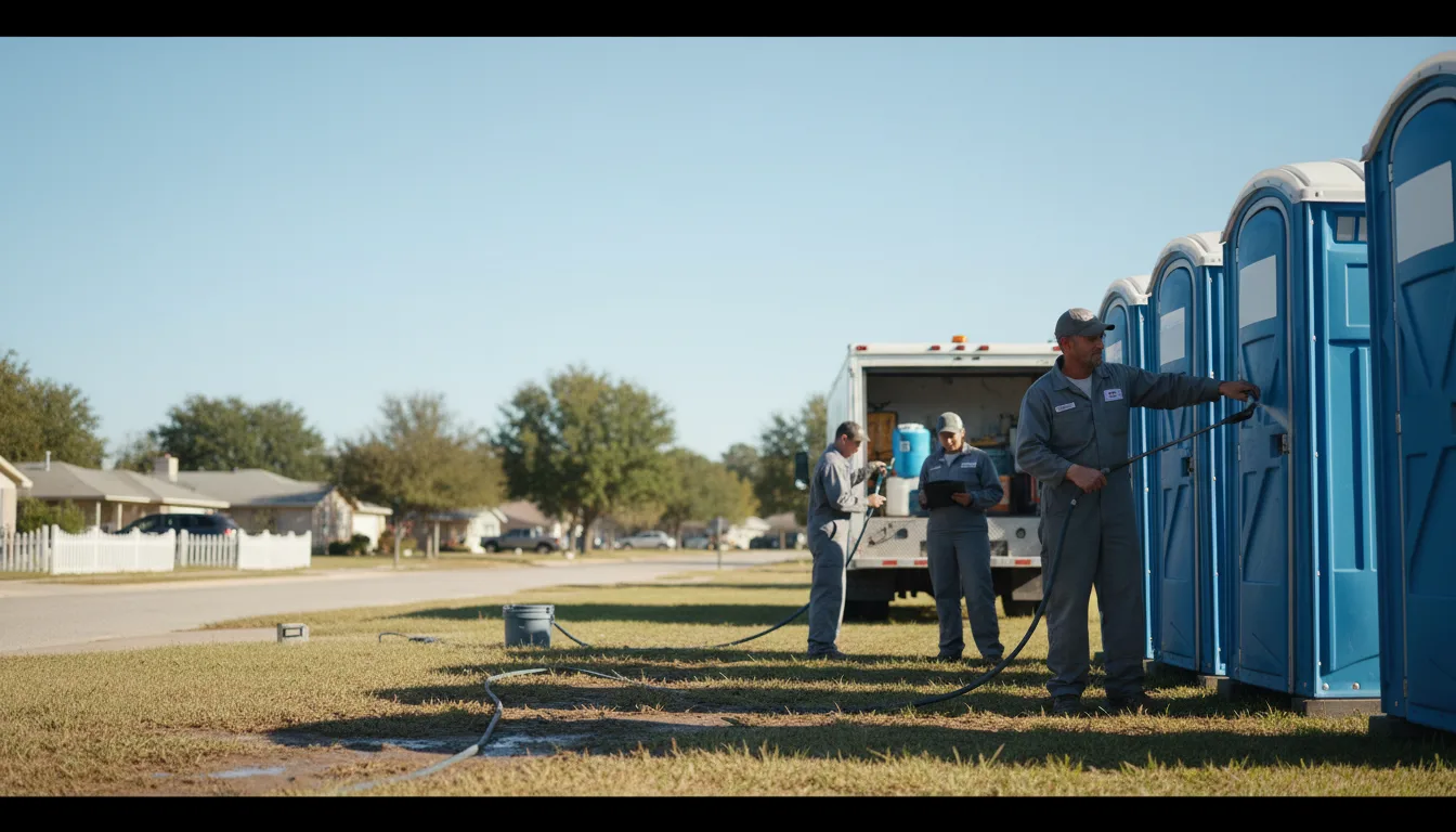 Long-Term Portable Toilet Rental in Dellroy, OH near me